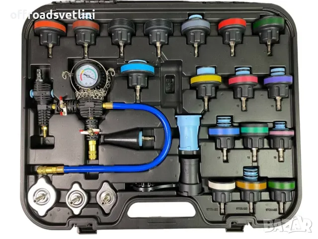 Комплект за диагностика проверка на охладителната система 28 части