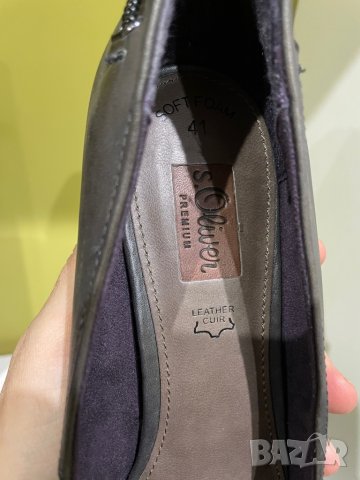 s.Oliver нови обувки ЕСТЕСТВЕНА кожа ,41 номер, снимка 5 - Дамски обувки на ток - 35010152