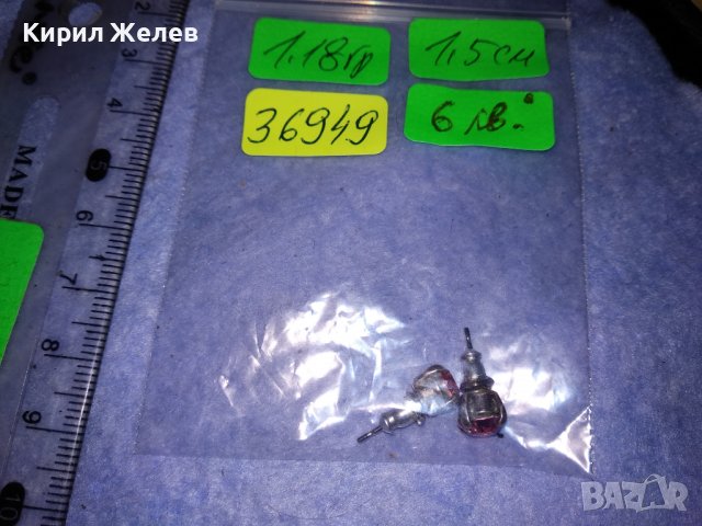 НЕЖНИ СРЕБРИСТИ СКЪПОЦЕННИ ВИНТИДЖ ОБЕЧКИ от БЛАГОРОДНА СТОМАНА с ФАСЕТИРАН АМЕТИСТ 36949, снимка 6 - Обеци - 39944667