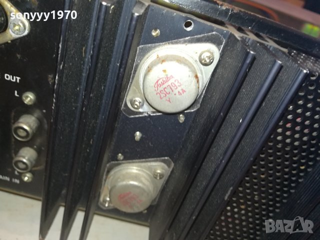 ЯПОНСКИ УСИЛВАТЕЛ С ЯКИ ТРАНЗОВЕ 2802240834, снимка 12 - Ресийвъри, усилватели, смесителни пултове - 44506261