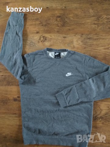 Nike Club Swoosh Crew Sweatshirt - страхотна мъжка блуза, снимка 5 - Спортни дрехи, екипи - 38140820