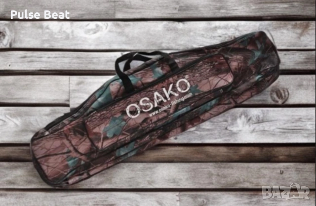 Калъф за въдици с три отделения Osako, снимка 2 - Такъми - 52406962