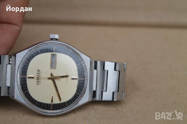 Японски мъжки часовник ''Citizen'' автоматик, снимка 8 - Мъжки - 47312669
