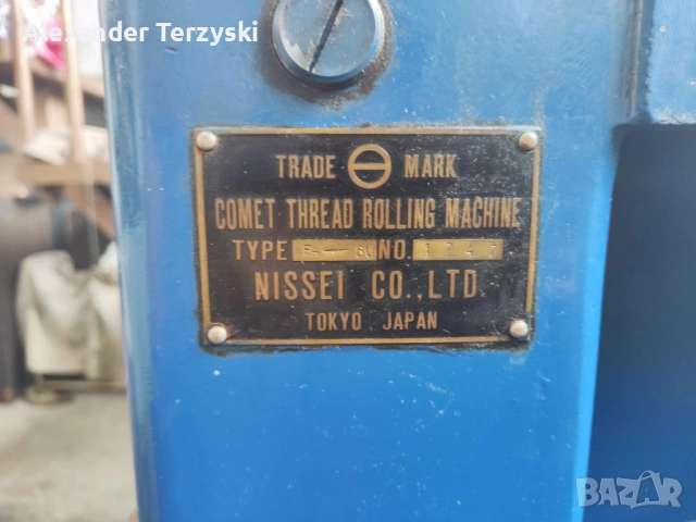 Японска резбонакатна машина Nissei , модел Fa-6U, снимка 10 - Други машини и части - 53005765