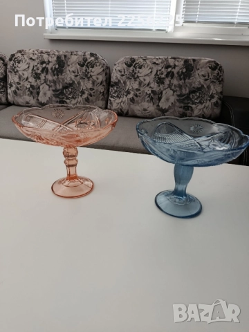 Стъклени фруктиери