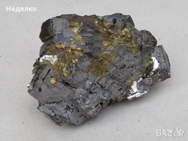 Пирит,халкопирит,минерал,371 грама, снимка 5 - Антикварни и старинни предмети - 34508502