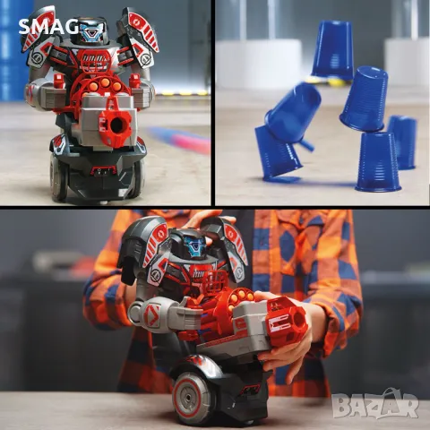 Робот с дистанционно управление Silverlit Ycoo Robo Rapidfire - AS S_1240481, снимка 7 - Други - 47940701