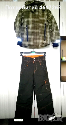 к-т H&M яке и панталон скиорски 134-146см, 9-11г., снимка 2 - Детски комплекти - 52352479