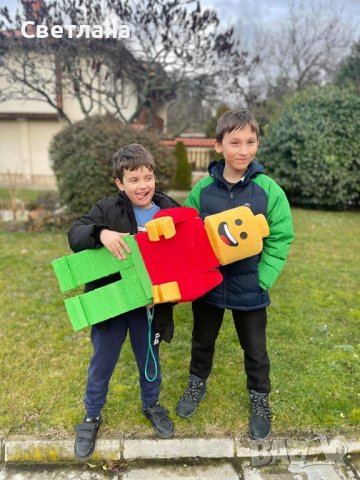 3Д пинята/тематичен декор на тема ЛЕГО