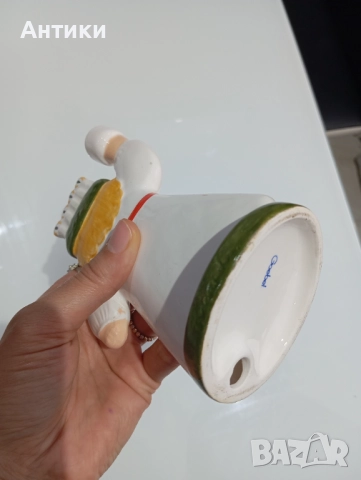 Порцеланов свещник Goebel стар, снимка 5 - Статуетки - 52493108