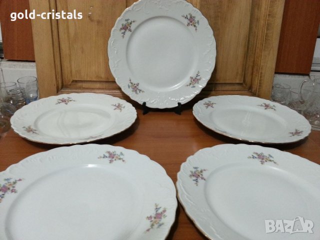 Полски порцелан сервиз за хранене чинии , снимка 7 - Антикварни и старинни предмети - 35099944