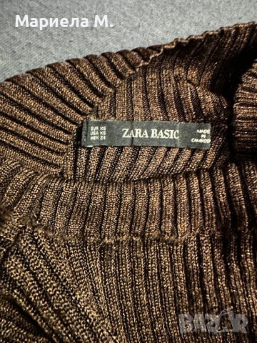 Zara, блуза, XS, снимка 3 - Потници - 53296628