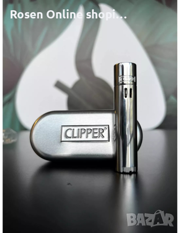 Clipper Metal Jet Turbo Lighter In Metal Gas Rechargeable Windproof, снимка 5 - Други - 44549694