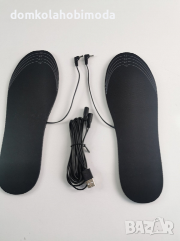 Универсални Подгряващи стелки за обувки, 36 до 44ти номер изрязват се по пунктир,С батерия, снимка 5 - Други - 36558385
