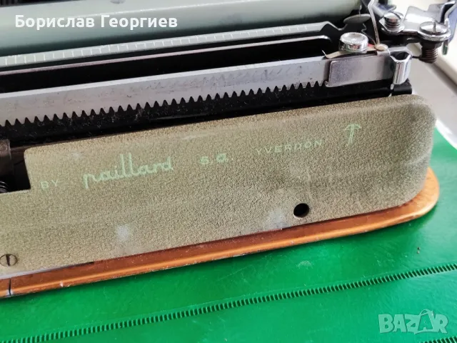 Пишеща машина Hermes Baby 1958 г, снимка 8 - Антикварни и старинни предмети - 48675766