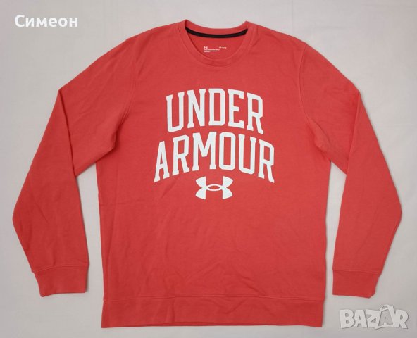 Under Armour UA Rival Terry Sweatshirt оригинално горнище L памук, снимка 1 - Спортни дрехи, екипи - 40194536