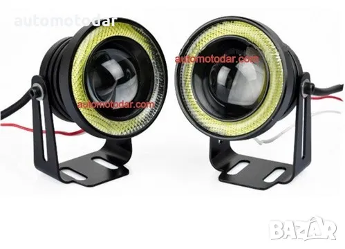 LED Халогени Angel Eye дневни светлини 89мм