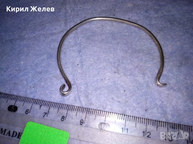 СТАРА СРЕБЪРНА ГРИВНА Тип ТОРКВА ВИСОКА ПРОБА СРЕБРО РЪЧНА МАЙСТОРСКА КЛАСИЧЕСКА ИЗРАБОТКА 20128