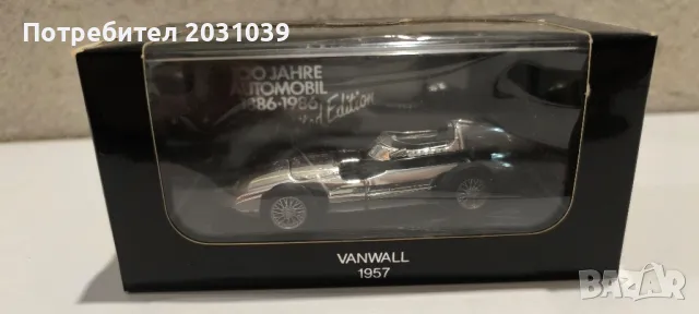 Brumm 1/43 Vanwall 100 years automobile limited