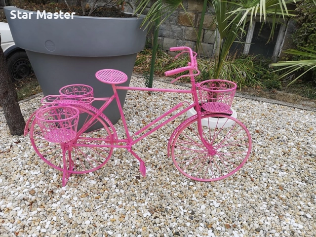 Градинско Колело Цветарник, снимка 4 - Градински мебели, декорация  - 51879533