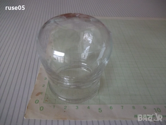 Лот от 3 бр. стъклени вендузи, снимка 5 - Други стоки за дома - 52107918