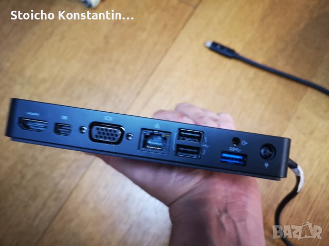 Универсална докинг станция Dell WD15 K17A USB-C + Зарядно, снимка 3 - Лаптоп аксесоари - 42114319