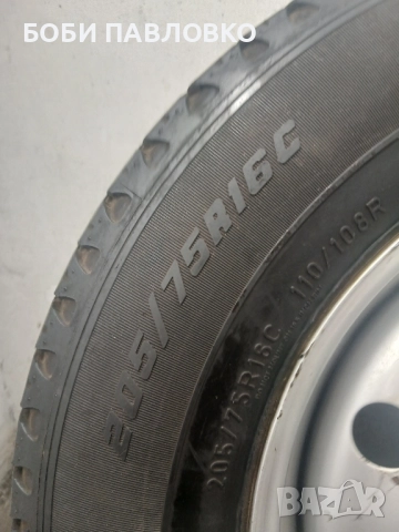 16цола резервна гума за рено мастер, снимка 12 - Гуми и джанти - 52222286