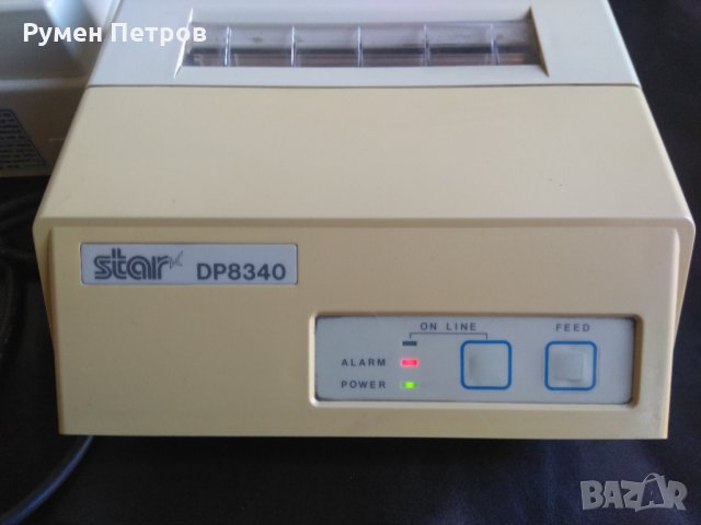 Ретро принтер STAR DP8340 със захранващия блок., снимка 4 - Антикварни и старинни предмети - 31316537