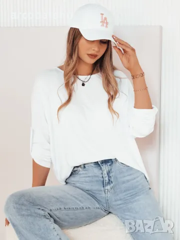 Дамска блуза BAFINA, 4цвята , снимка 9 - Блузи с дълъг ръкав и пуловери - 47370152