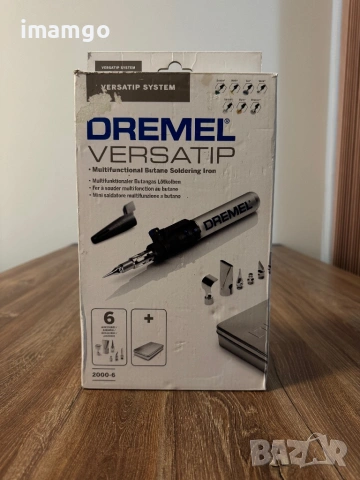 Dremel VersaTip 2000-6 – Мултифункционален газов поялник (Пълен комплект), снимка 10 - Поялници и запояване - 54036730