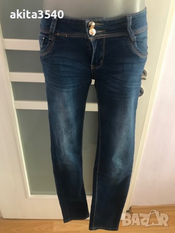 Сини дънки, снимка 8 - Дънки - 39752567