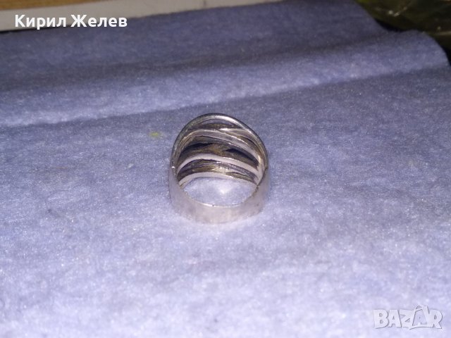 ШИКОЗЕН АЖУРЕН СРЕБЪРЕН АРТ ДИЗАЙН ПРЪСТЕН СРЕБРО 925 МАЙСТОРСКО БИЖУ 26916, снимка 11 - Пръстени - 39547538