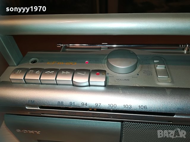 sony cfm-20 radio cassette-new внос швеицария, снимка 14 - Радиокасетофони, транзистори - 29780142
