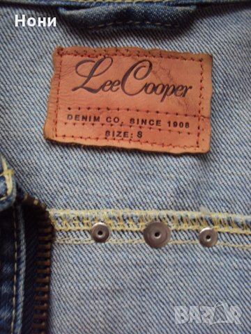 Дамско оригинално дънково яке Lee Cooper, снимка 4 - Якета - 30818593
