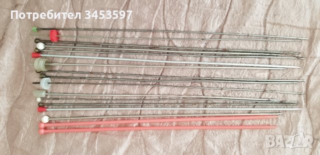 Шишове метални за плетене 20 броя