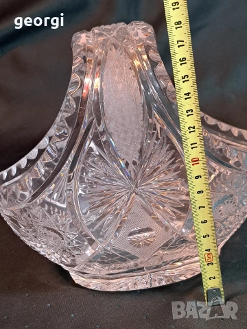 кристална кошница 34/2, снимка 5 - Декорация за дома - 53890215