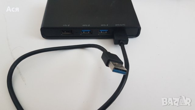 hp 3001pr port replicator HDMI/LAN/VGA/3 x USB , снимка 3 - Лаптоп аксесоари - 38909125