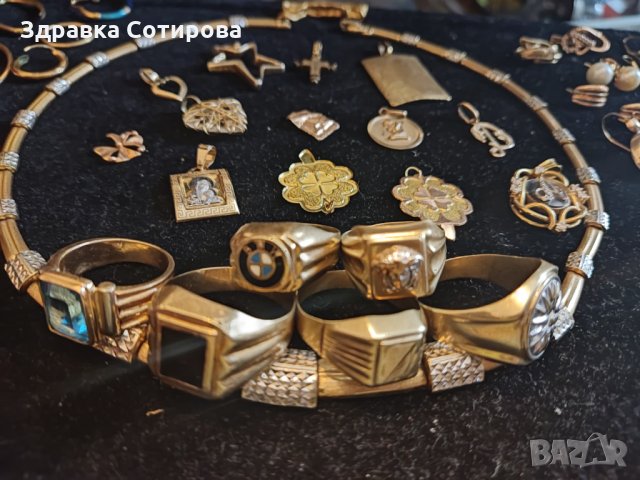 Злато - златни бижута - пръстени, гривни, ланец, обеци..., снимка 11 - Колиета, медальони, синджири - 21119254