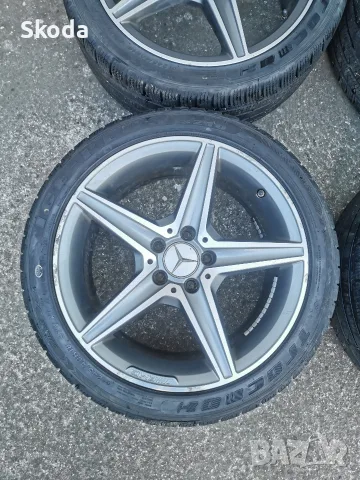 джанти Mercedes benz 18, снимка 2 - Гуми и джанти - 56215903