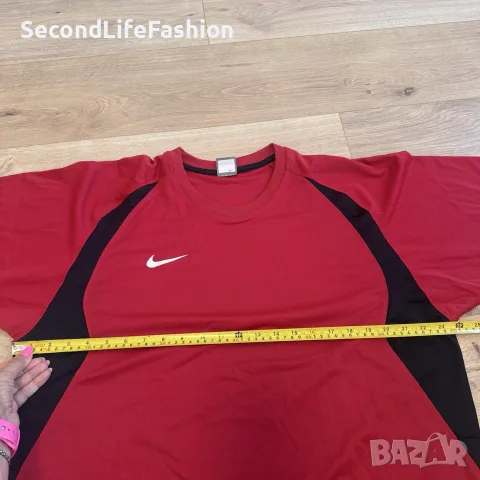 Nike спортна тениска мъжка размер XL червена , снимка 4 - Тениски - 55817643