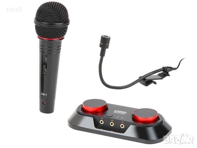 Комплект Streaming Kit Creative Sound Blaster R3, USB, Микрофон, Черен