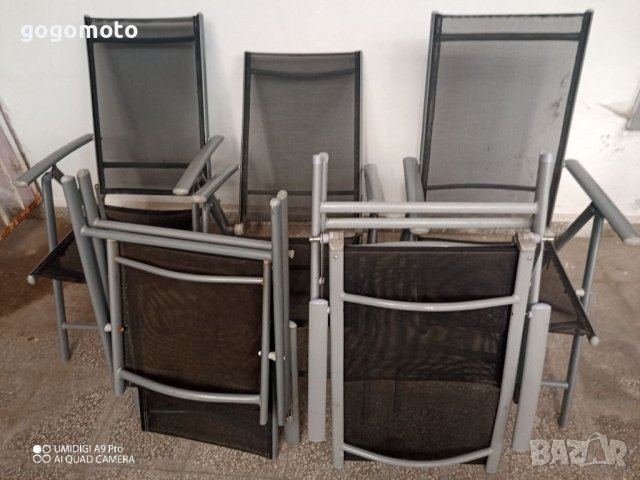 Шезлонг разтегателен, алуминиеви столове за плаж, къмпинг, море, планина, вила и т.н., снимка 6 - Къмпинг мебели - 37054076