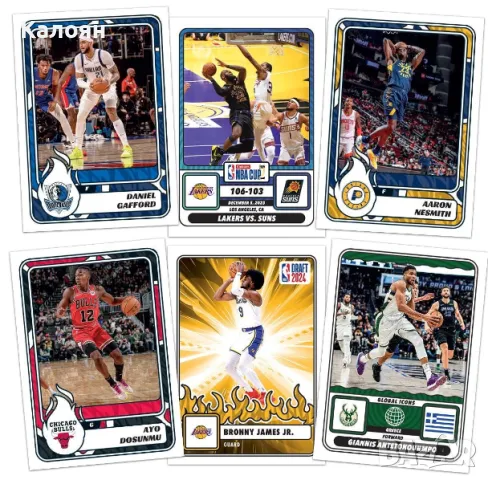 Албум за стикери на Панини Националната баскетболна асоциация (НБА) сезон 2024/25, снимка 4 - Колекции - 49477399