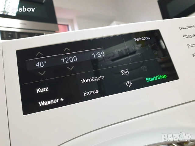 Miele 9кг 1600rpm Wi-Fi TwinDos Пералня Миеле 12м Гаранция, снимка 2 - Перални - 54012992