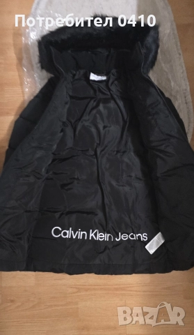 оригинално яке и Шапка calvin klein , снимка 5 - Якета - 52838494