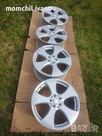 19" оригинални джанти за Мерцедес RONAL, 5х112 /МЛ, ГЛЕ/, снимка 2 - Гуми и джанти - 54161477