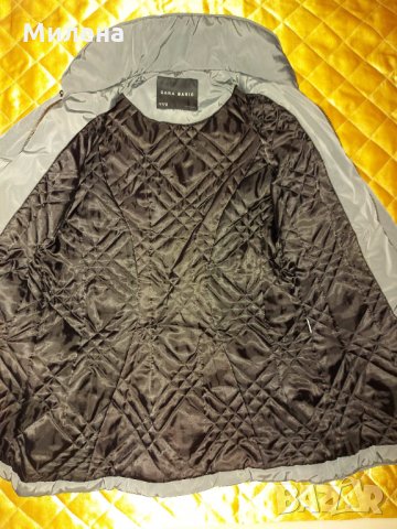 Дамско яке ZARA, размер S, цвят сив, снимка 5 - Якета - 31291586