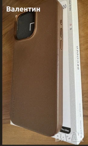 Кожен калъф Decoded Iphone 15 Pro Max в добро състояние 