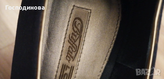 Черни дамски обувки, снимка 2 - Дамски обувки на ток - 52336177