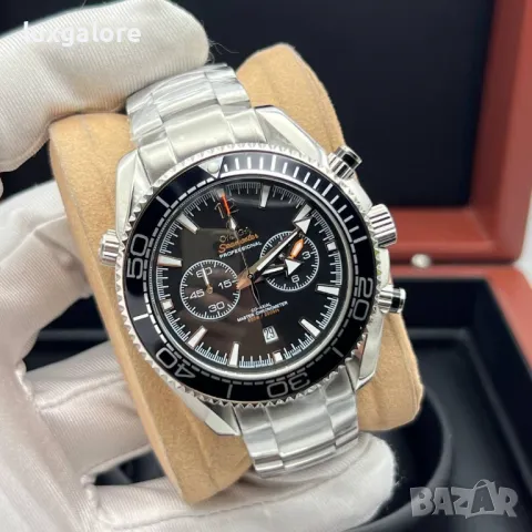 Мъжки часовник OMEGA Seamaster Planet Ocean с кварцов механизъм, снимка 3 - Мъжки - 48927253